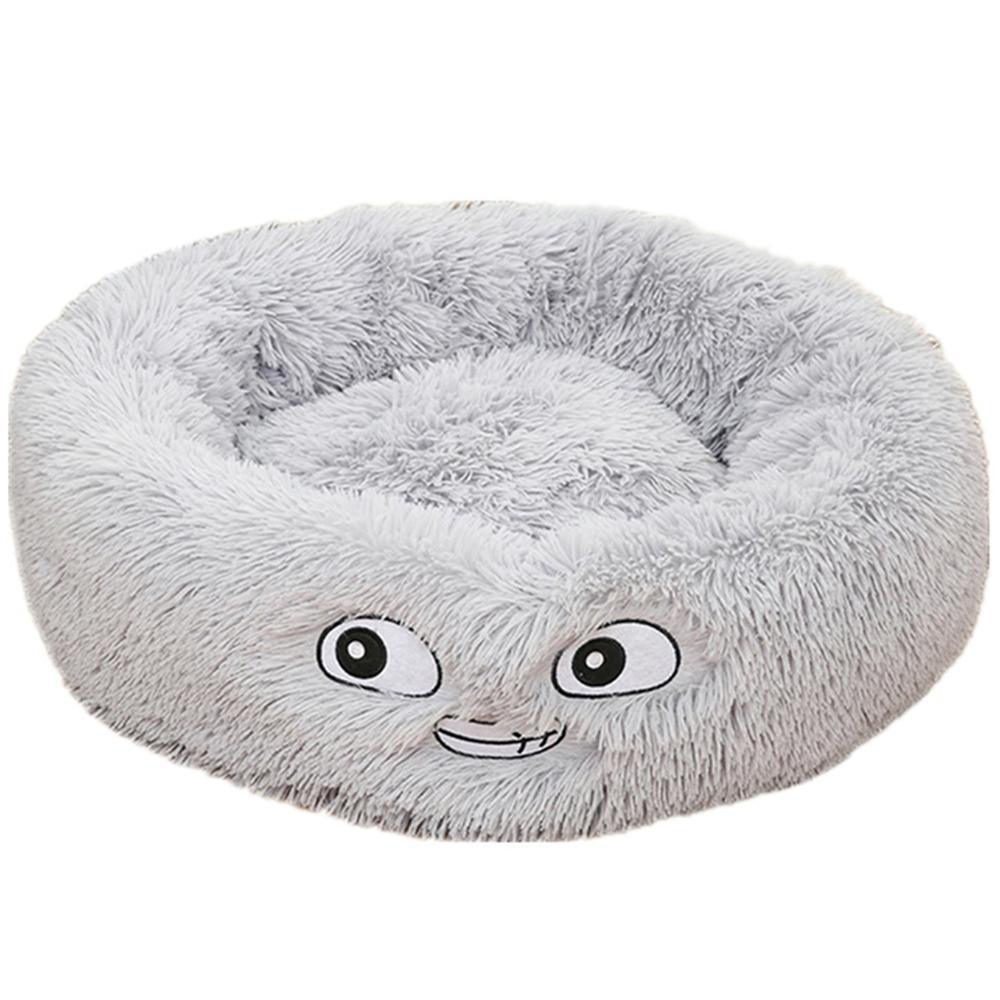 Round Small Dog Plush Bed-snuggletails