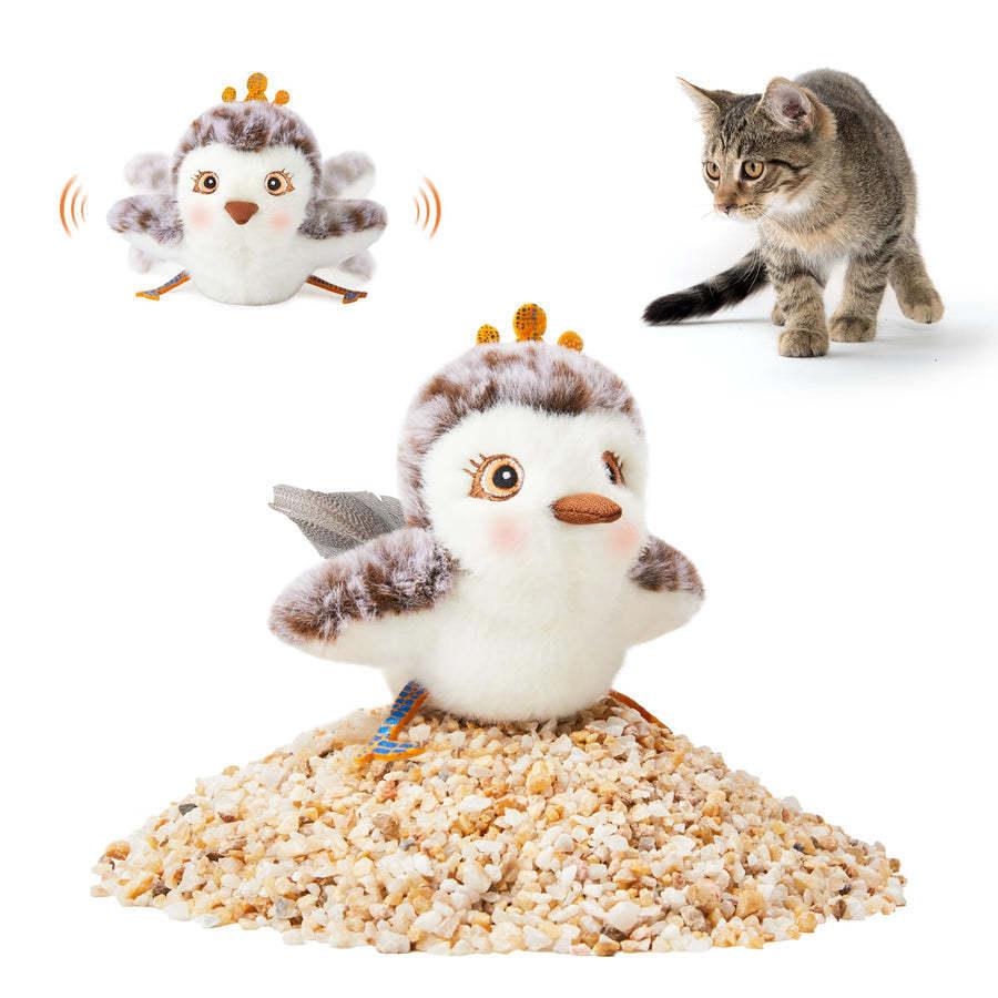 Automatic Flapping Bird Electric Cat Toy