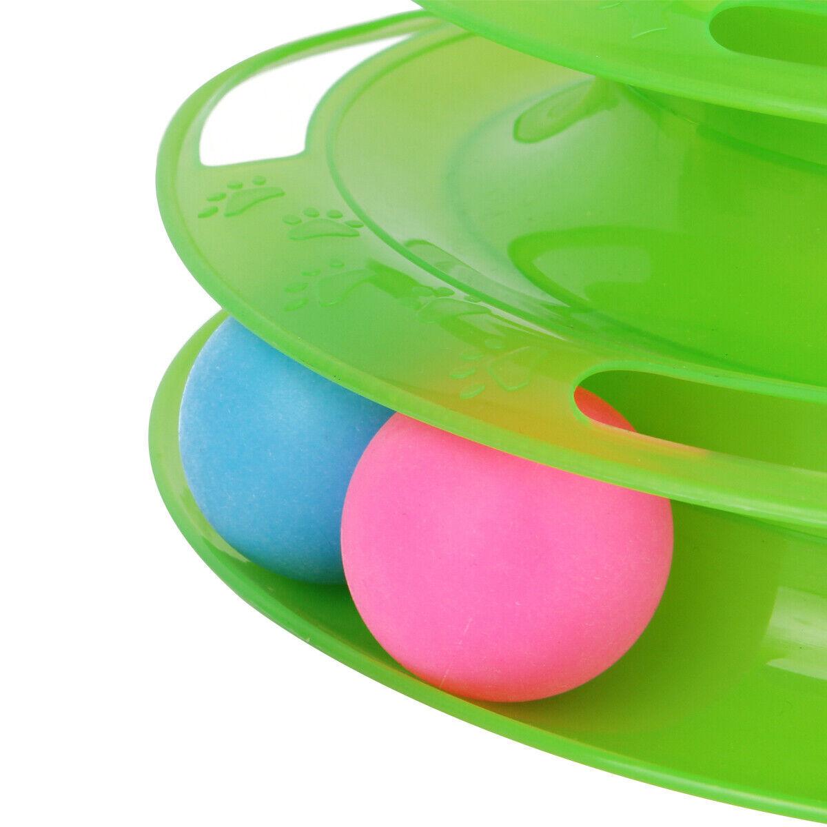 Interactive Cat Ball Disk Toy