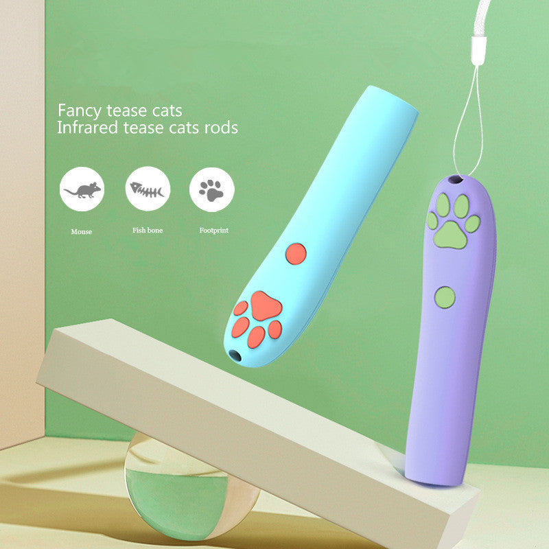Funny Remote Control LED Laser Cat Stick