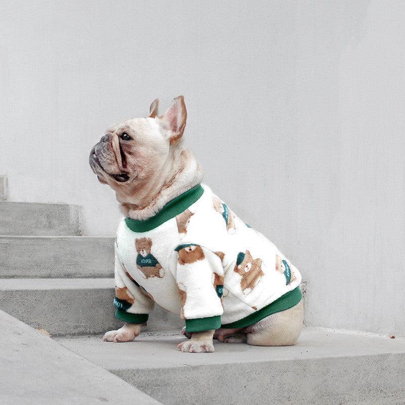 French Bulldog Cartoon Winter Sweatshirt