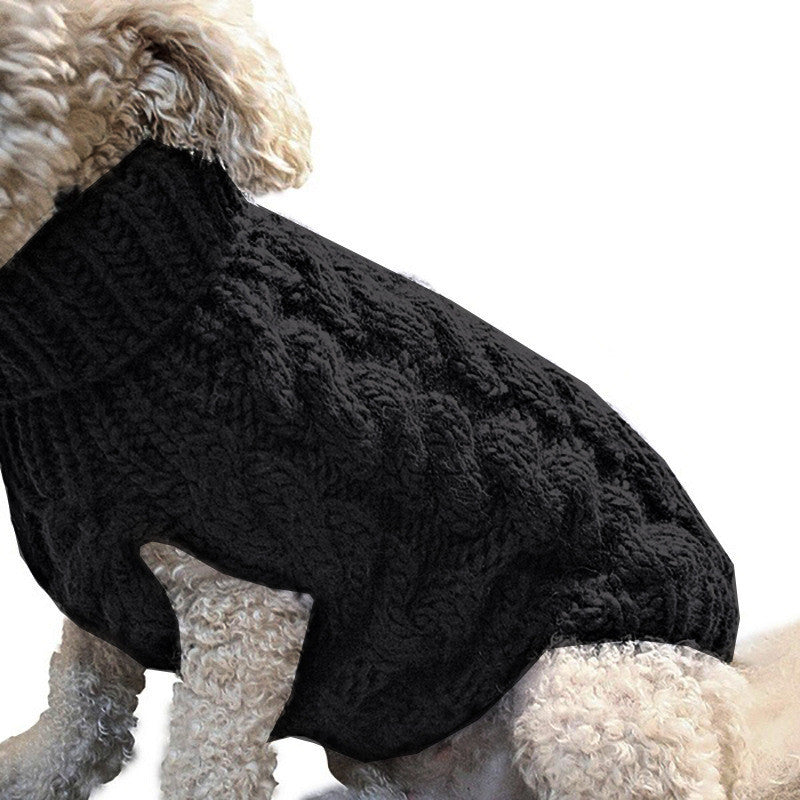 Dog Winter Warm Knit Sweater