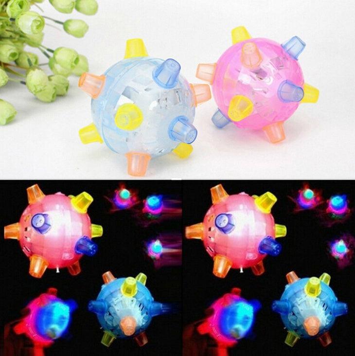 Pet Dancing Ball Glowing Toy