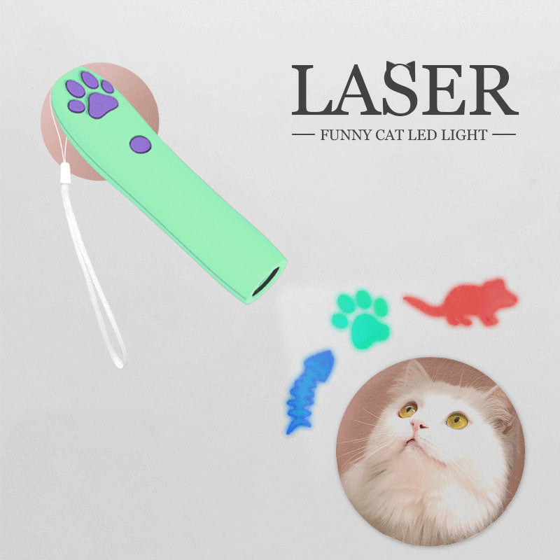 Funny Remote Control LED Laser Cat Stick