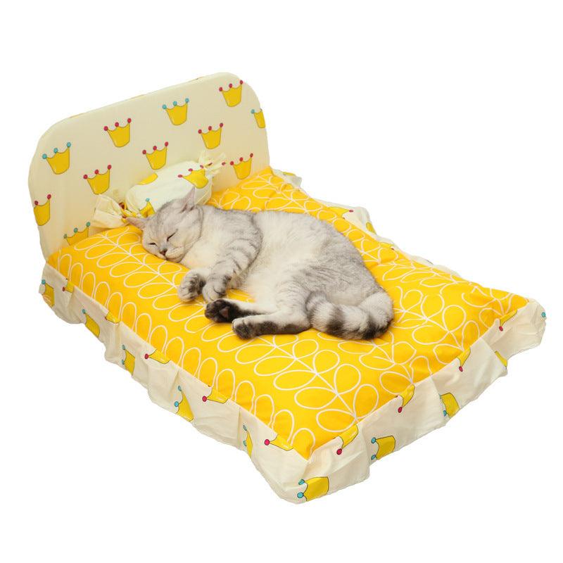 Cute Pet Cushioned Soft Bed