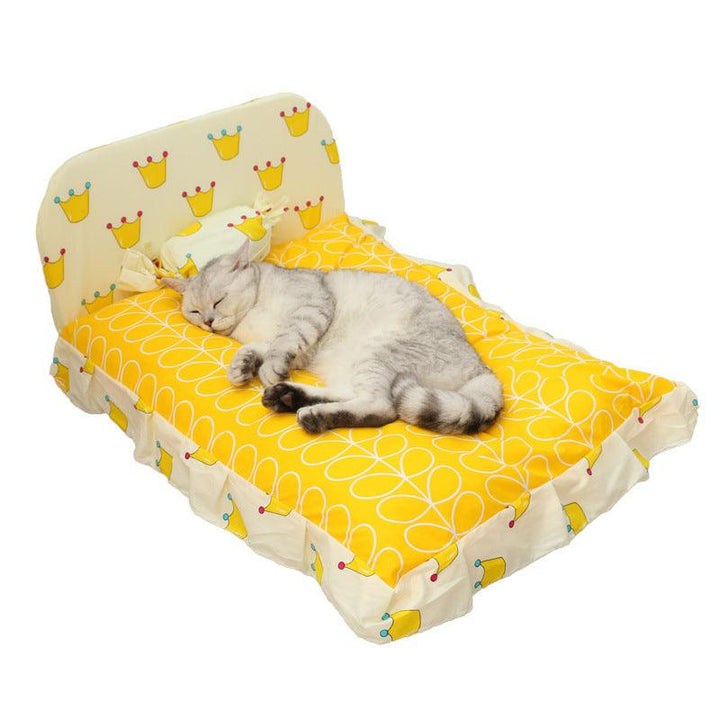 Cute Pet Cushioned Soft Bed