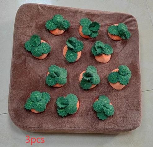 Plush Carrot Pet Snuffle Mat