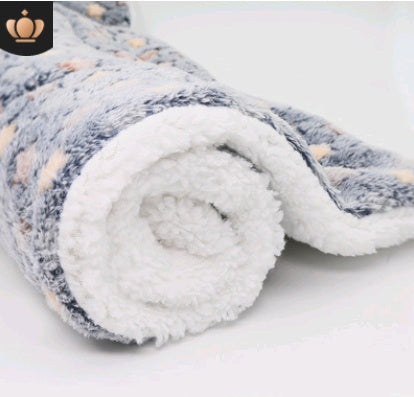 Cute Printed Pet Blankets Mats