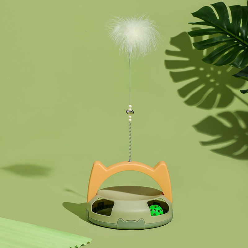 Chew-Resistant Cat Teaser Toy