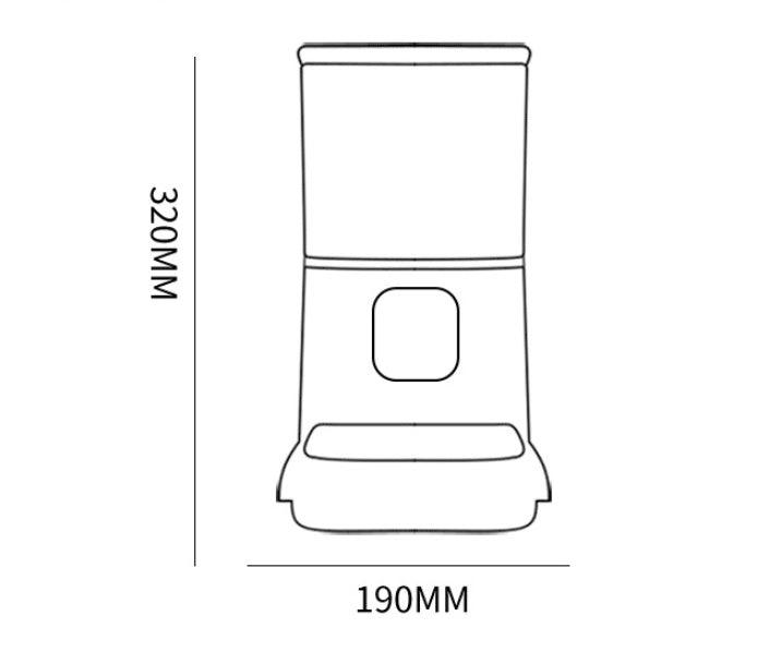 APP Control Smart Camera Pet Feeder