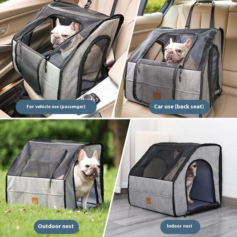 Foldable Portable Pet Car Cage