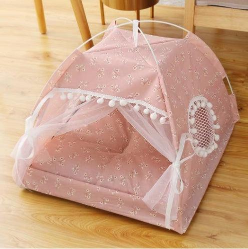 Winter Warm Foldable Cat Bed