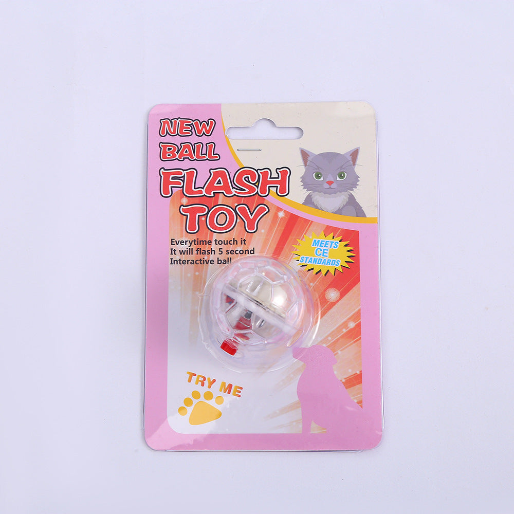 Glowing Transparent Interactive Cat Toy