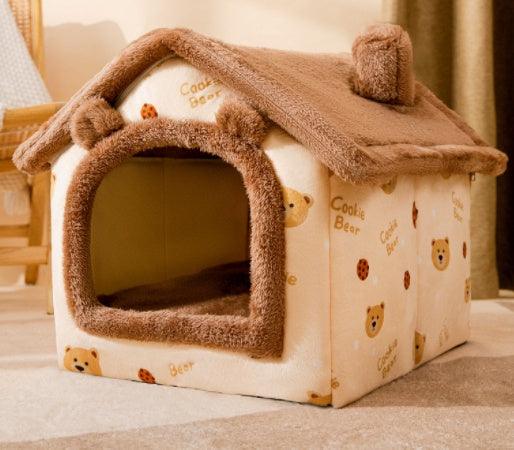 Soft Warm Foldable Pet Cave House