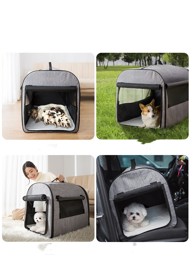 Portable Indoor Pet Carrier Bag House
