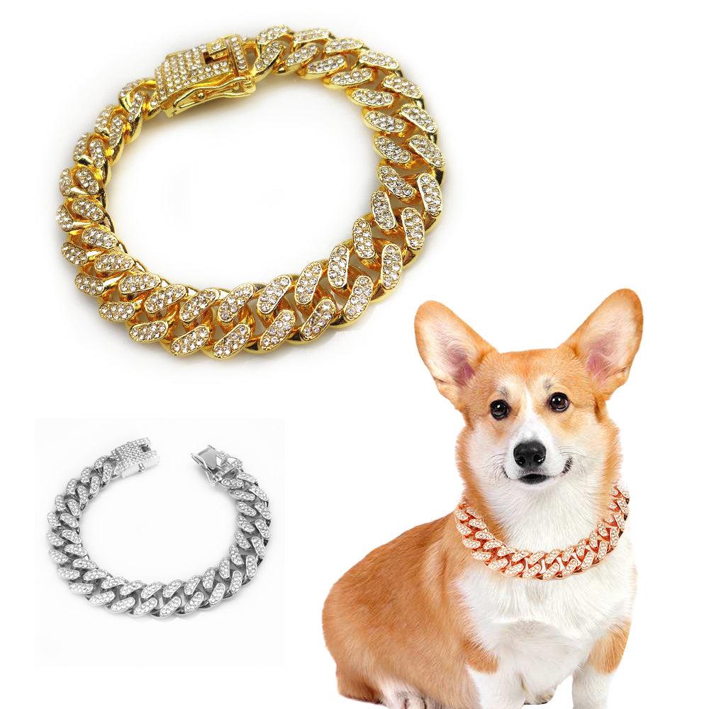 Hip Hop Cuban Pet Chain Collar