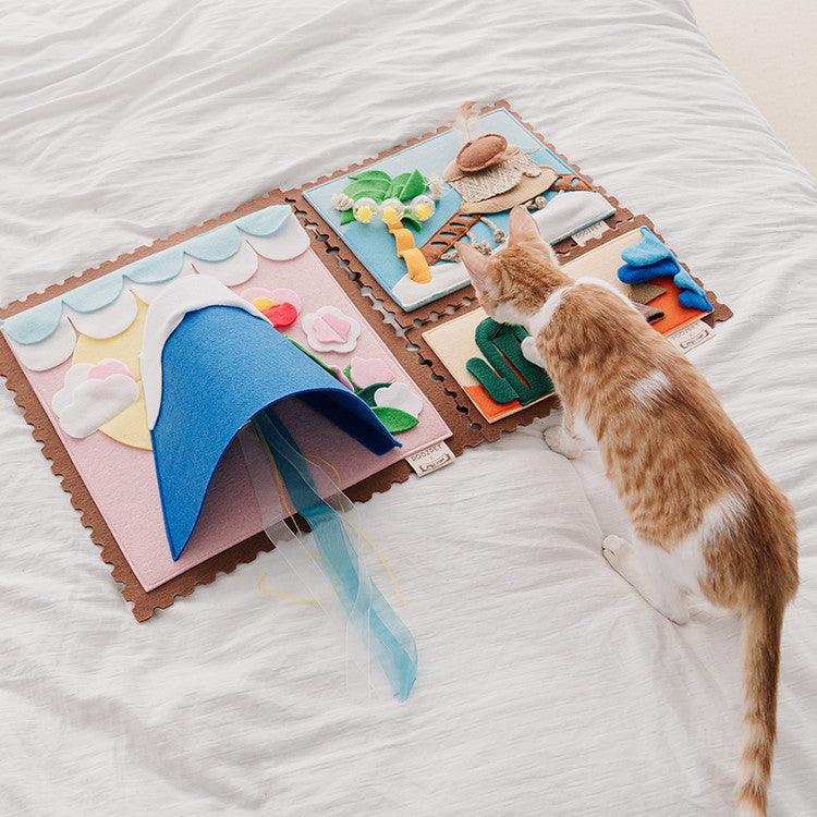 Interactive Cat Diary Sniffing Mat