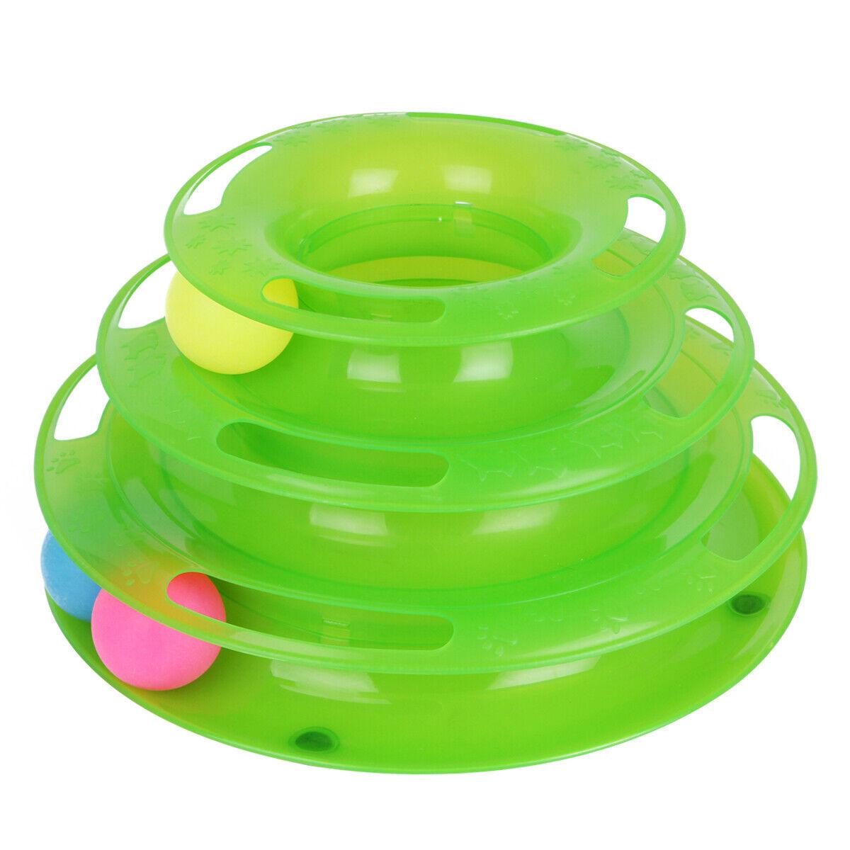 Interactive Cat Ball Disk Toy