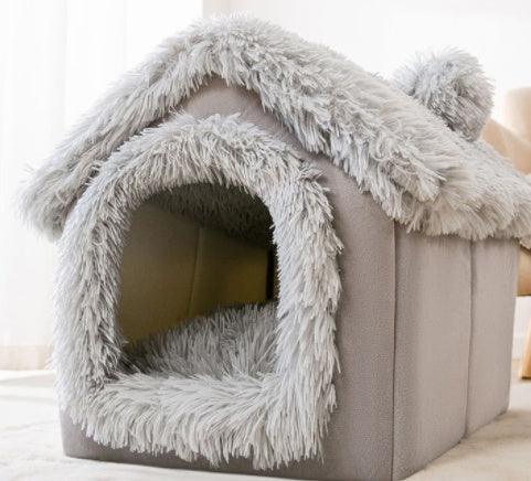 Soft Warm Foldable Pet Cave House