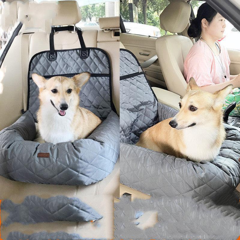 Waterproof Pet Car Seat Bed