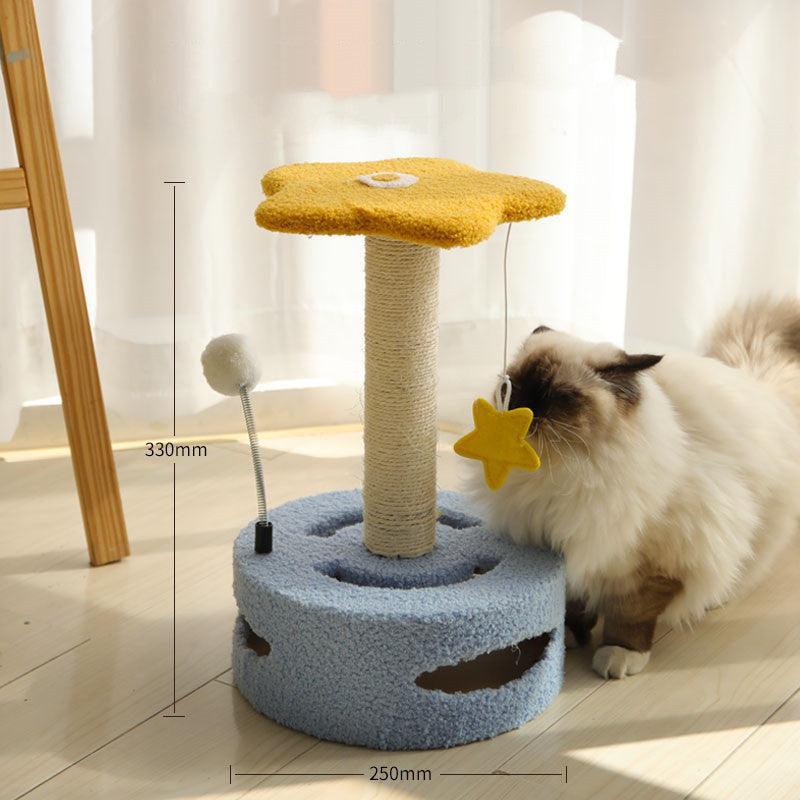 Cat Climbing Sisal Scratching Post