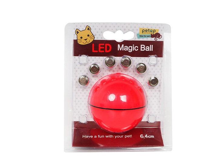 LED Laser Rolling Ball Cat Toy-snuggletails