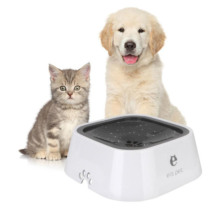 Floating Tray No Spill Pet Water Bowl