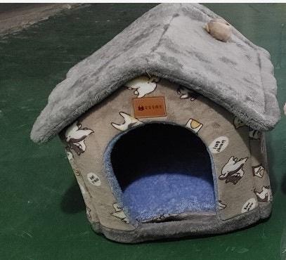 Soft Warm Foldable Pet Cave House