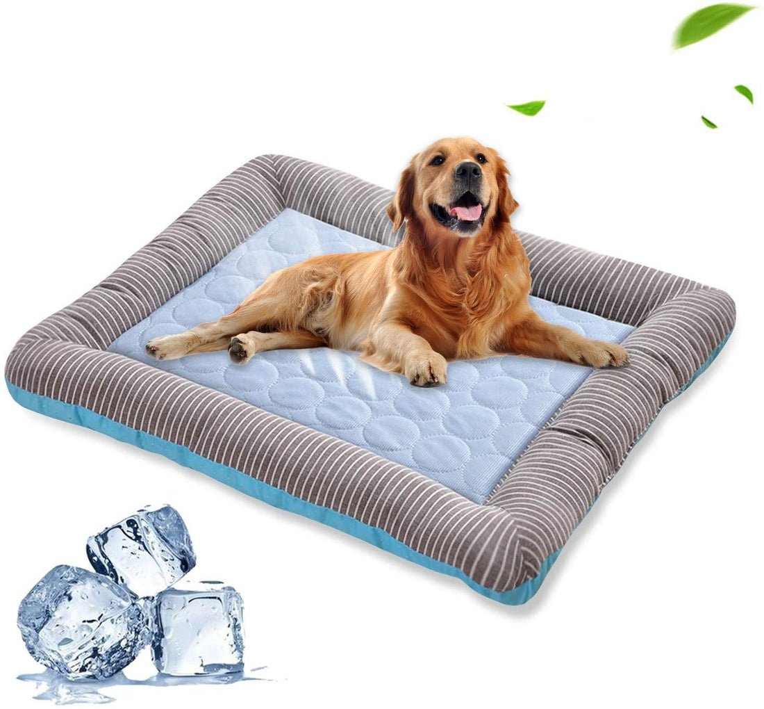 Pet Ice Silk Cooling Bed