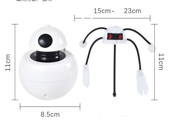 3-in-1-Katzenspielzeug „Robot Tumbler“ mit Laser