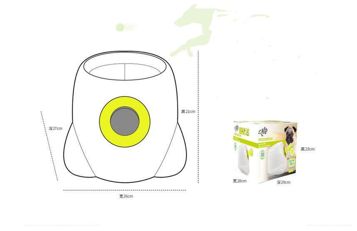 Automatic Interactive Dog Ball Launcher