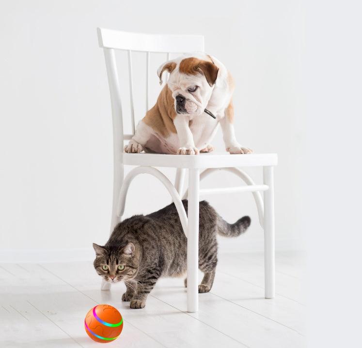 Intelligent Self Rotating Pet Ball Toy