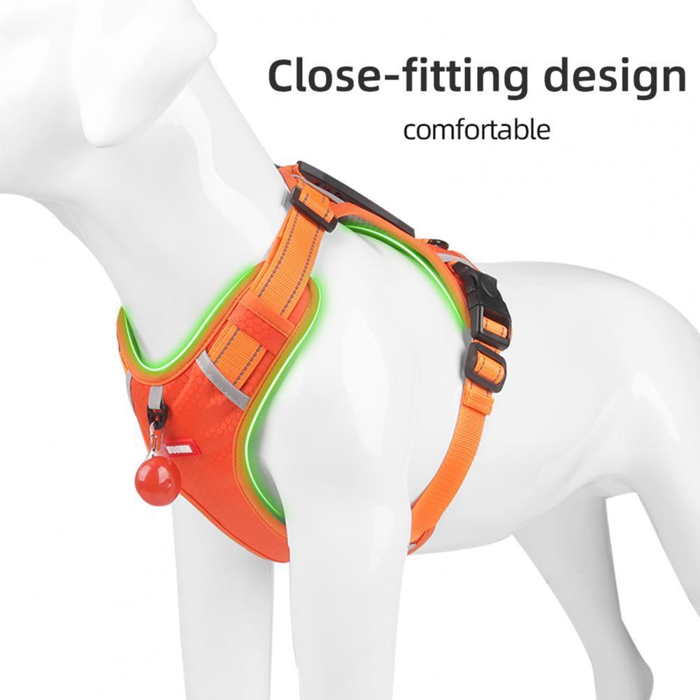 No Pull Breathable Reflective Pet Harness