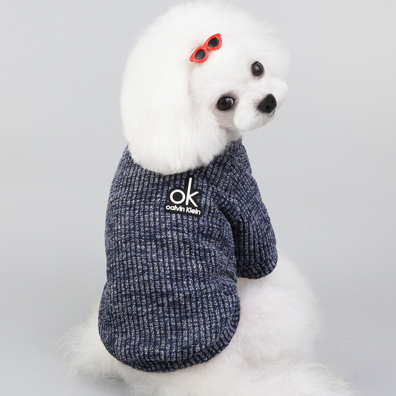 Pet Knitwear Dog Warm Sweater