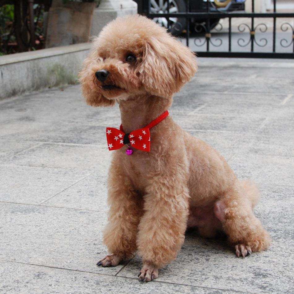 Pet Bow Tie with Adjustable Neckband