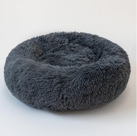 Round Small Dog Plush Bed-snuggletails