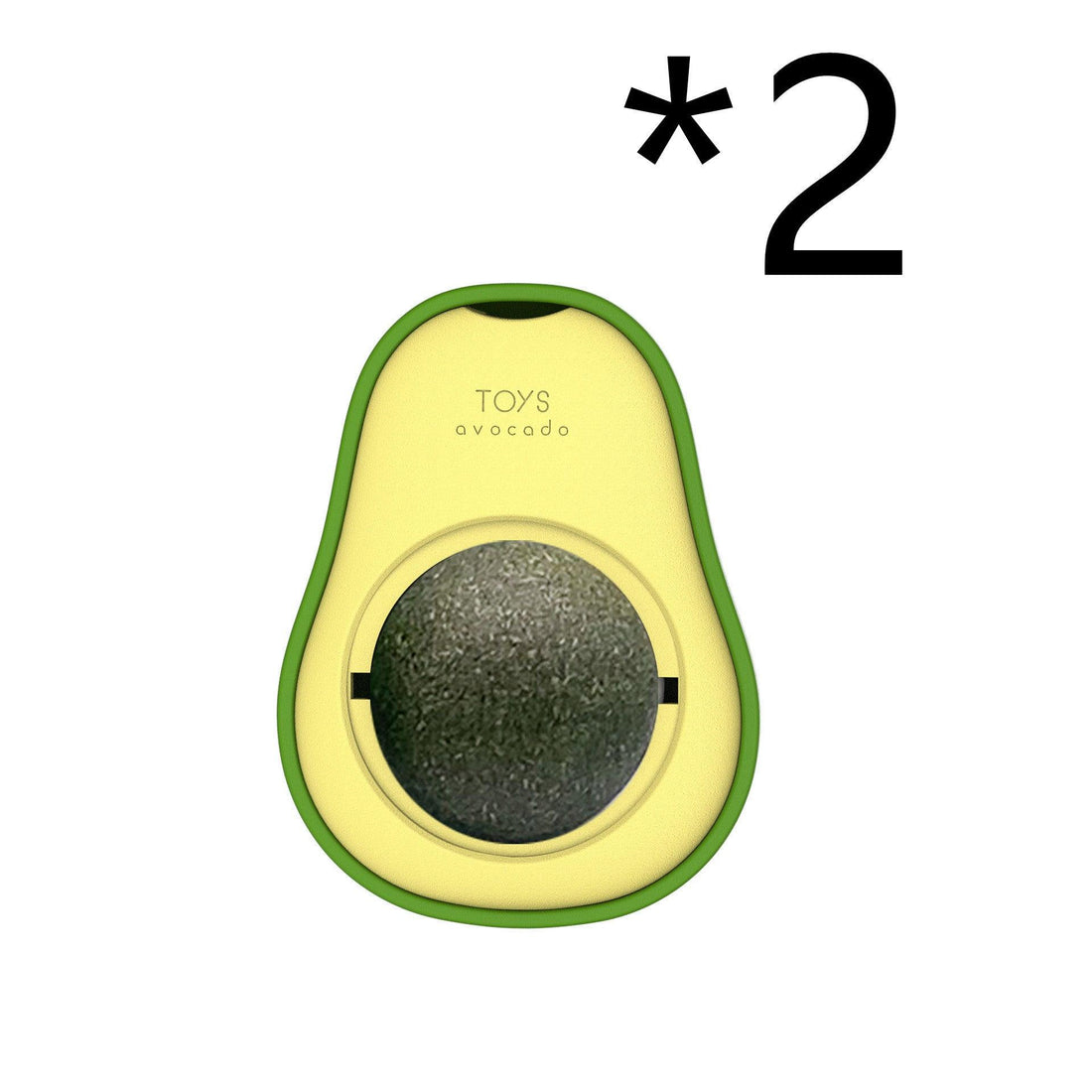 360 Rotating Avocado Catnip Toy