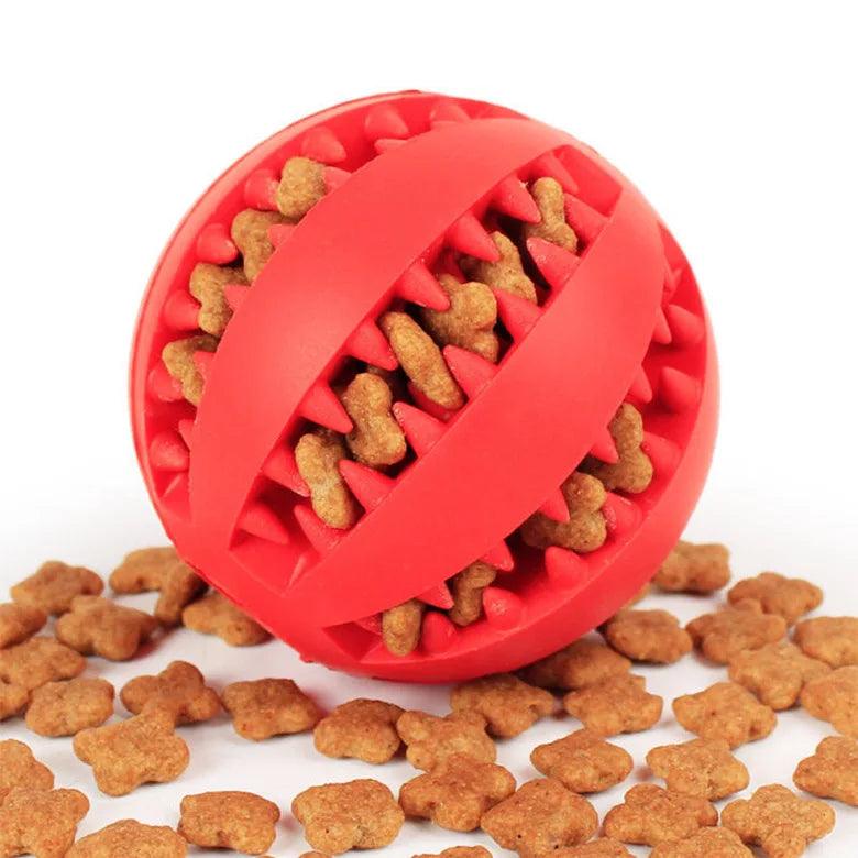 Dog Slow Feeder Rubber Ball Toy