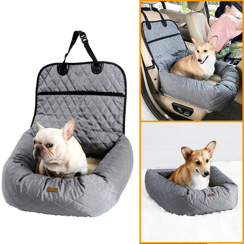 Waterproof Pet Car Seat Bed