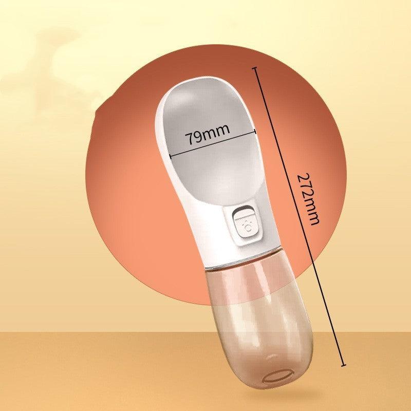 2-in-1 Pet Travel Water Bottle