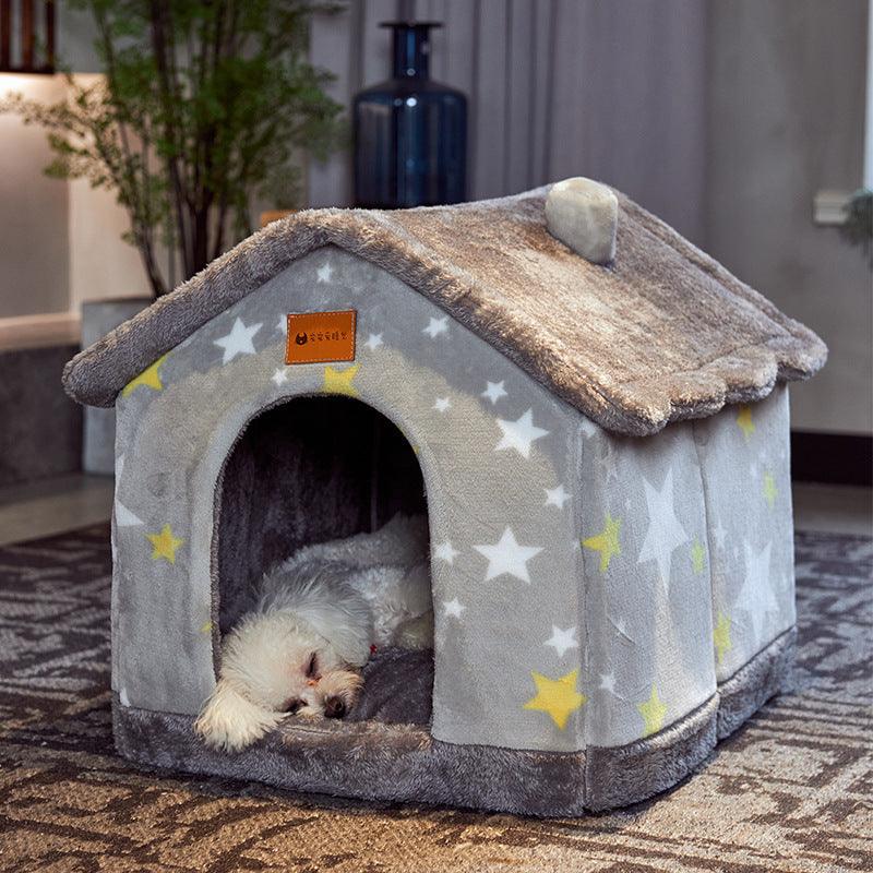 Soft Warm Foldable Pet Cave House