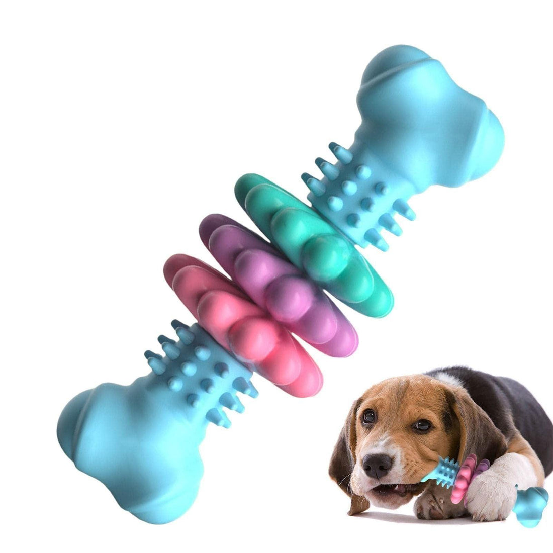 Dog Bite Resistant Teething Bone Chew Toy