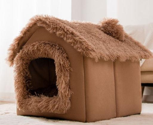 Soft Warm Foldable Pet Cave House