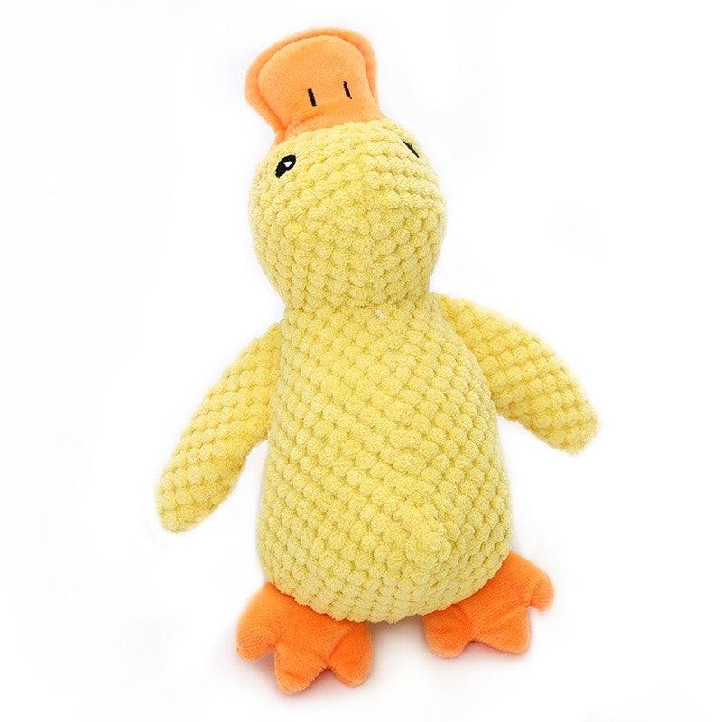 Soft Squeaker Duck Dog Chew Toy