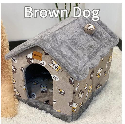 Soft Warm Foldable Pet Cave House