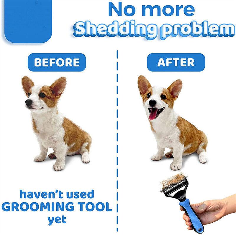 Double-Sided Pet Grooming Tool-snuggletails