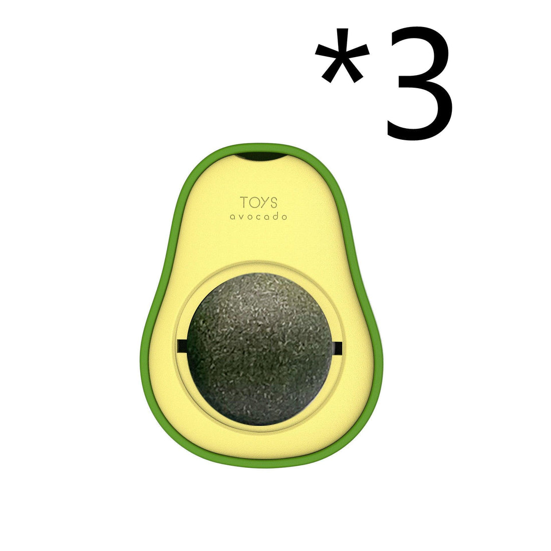 360 Rotating Avocado Catnip Toy