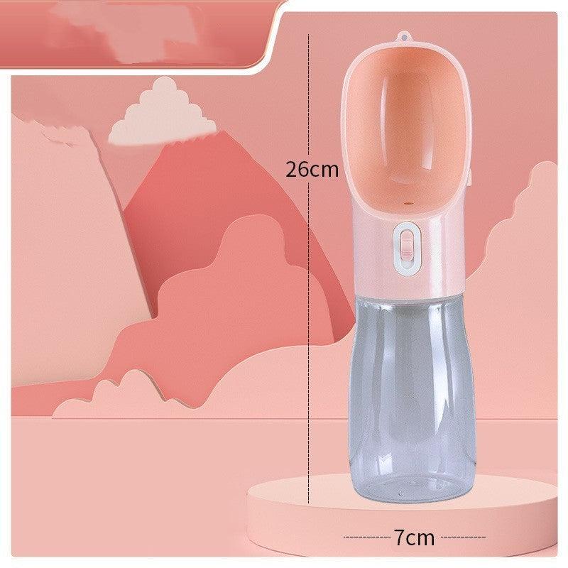 2-in-1 Pet Travel Water Bottle