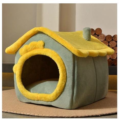 Soft Warm Foldable Pet Cave House