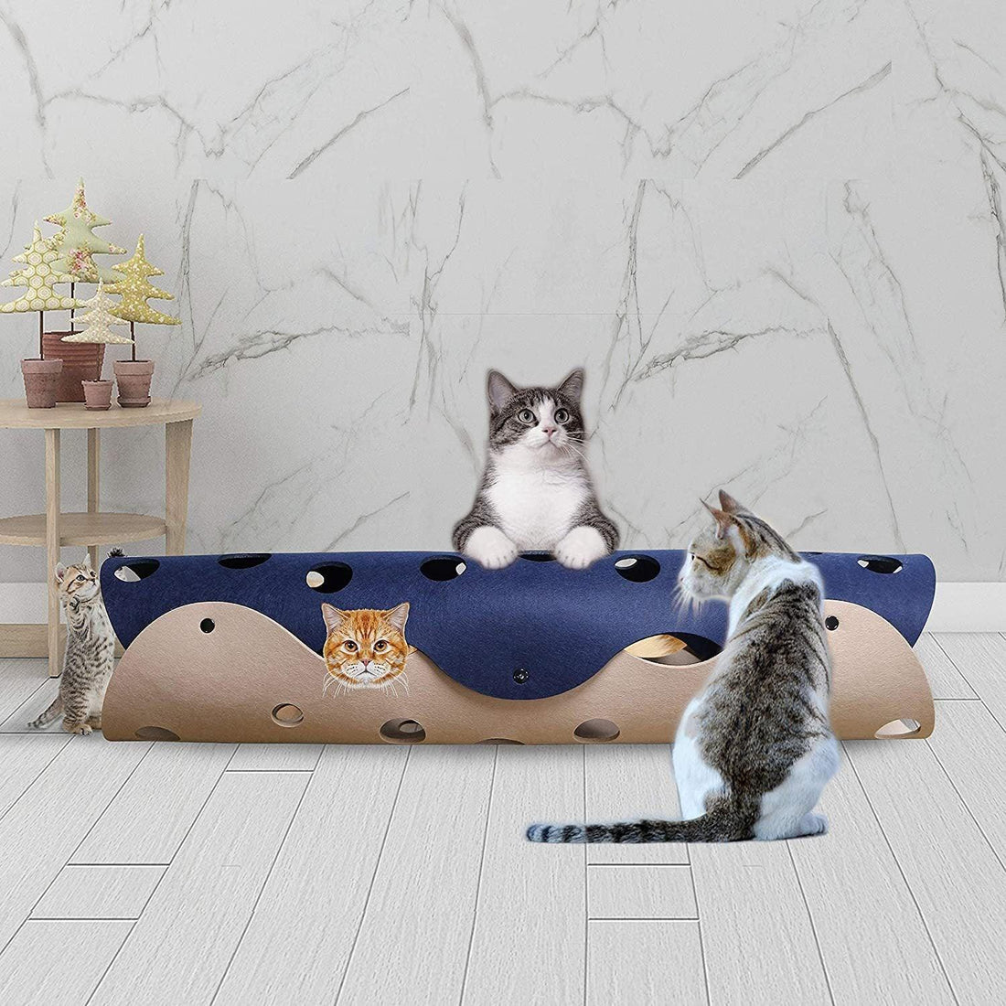 Collapsible Splicing Cat Tunnel Toy